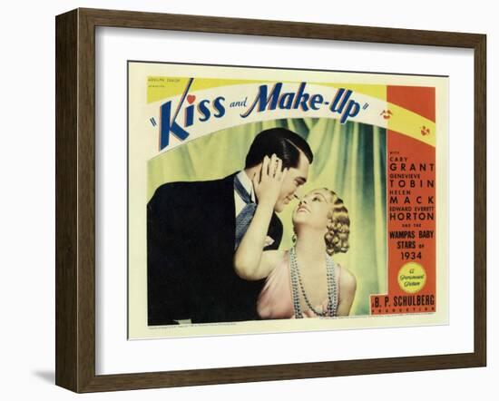 Kiss and Make-Up, 1934-null-Framed Art Print