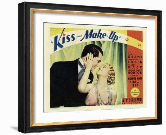 Kiss and Make-Up, 1934-null-Framed Art Print