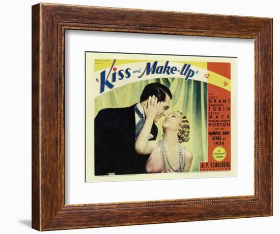 Kiss and Make-Up, 1934-null-Framed Art Print