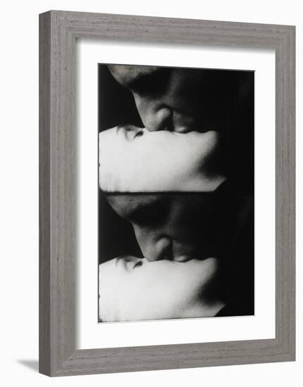 Kiss, c.1963-Andy Warhol-Framed Art Print