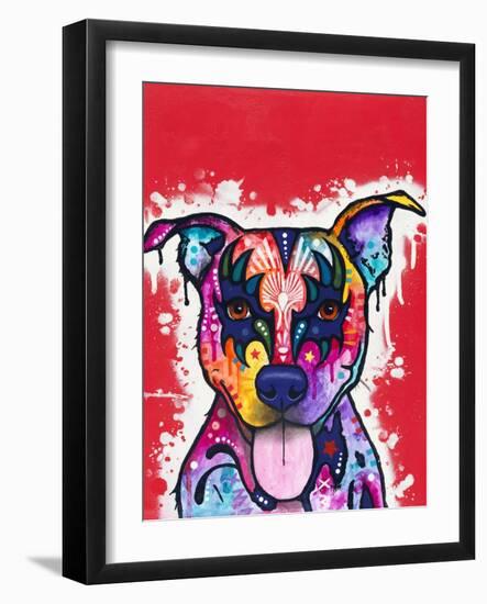 Kiss Dog-Dean Russo-Framed Giclee Print