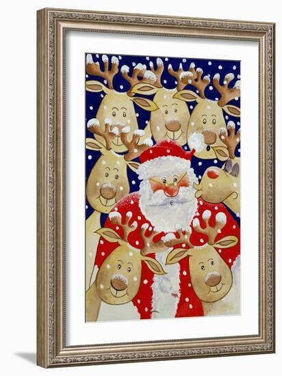 Kiss for Santa, 1997-Tony Todd-Framed Giclee Print