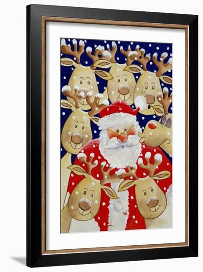 Kiss for Santa, 1997-Tony Todd-Framed Giclee Print