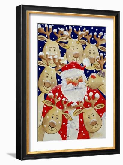 Kiss for Santa, 1997-Tony Todd-Framed Giclee Print