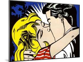 Kiss II, c.1962-Roy Lichtenstein-Mounted Art Print