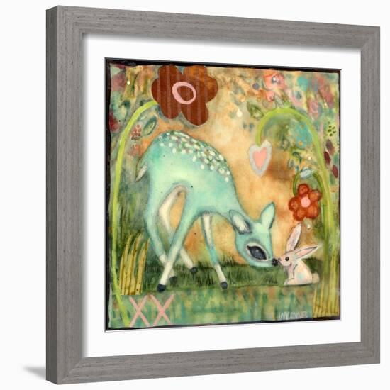 Kiss Kiss-Wyanne-Framed Giclee Print