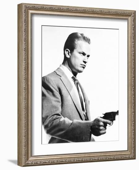 Kiss Me Deadly, Ralph Meeker, 1955-null-Framed Premium Photographic Print