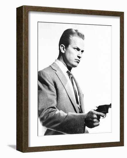 Kiss Me Deadly, Ralph Meeker, 1955-null-Framed Premium Photographic Print