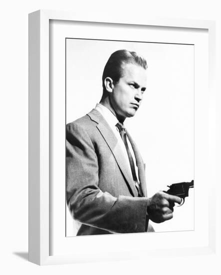 Kiss Me Deadly, Ralph Meeker, 1955-null-Framed Premium Photographic Print