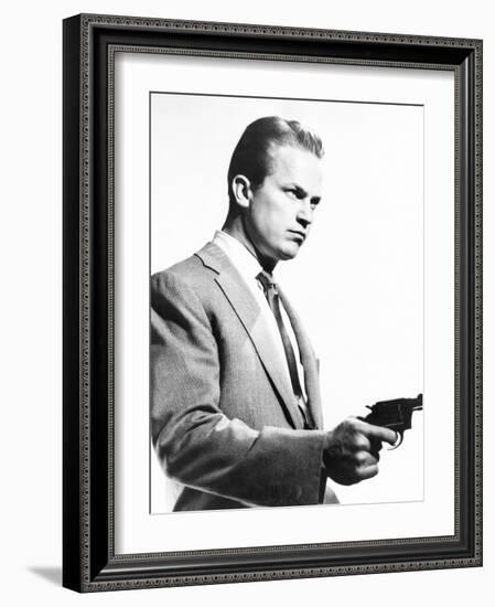 Kiss Me Deadly, Ralph Meeker, 1955-null-Framed Premium Photographic Print