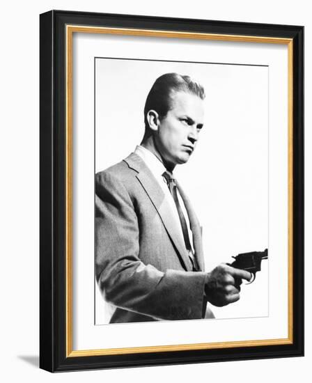 Kiss Me Deadly, Ralph Meeker, 1955-null-Framed Premium Photographic Print