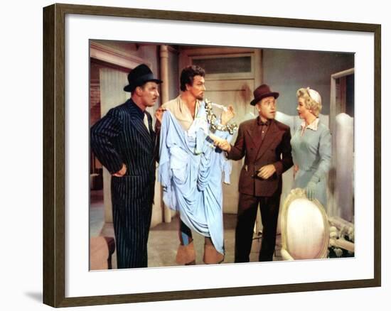 Kiss Me Kate, Keenan Wynn, Howard Keel, James Whitmore, Kathryn Grayson, 1953-null-Framed Photo