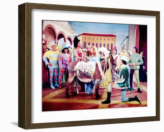 Kiss Me Kate, Keenan Wynn, James Whitmore, Howard Keel, Kathryn Grayson, 1953-null-Framed Photo