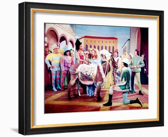 Kiss Me Kate, Keenan Wynn, James Whitmore, Howard Keel, Kathryn Grayson, 1953-null-Framed Photo