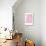 Kiss Me Quick Pink-Mercedes Lopez Charro-Art Print displayed on a wall