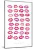 Kiss Me Quick Pink-Mercedes Lopez Charro-Mounted Art Print