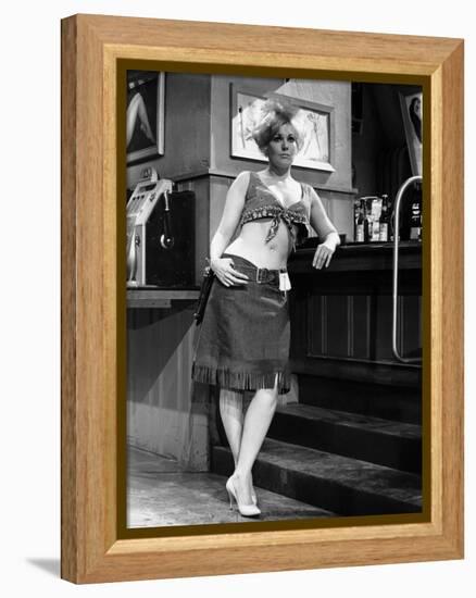 KISS ME STUPID, 1964 directed by BIILY WILDER Kim Novak (b/w photo)-null-Framed Stretched Canvas