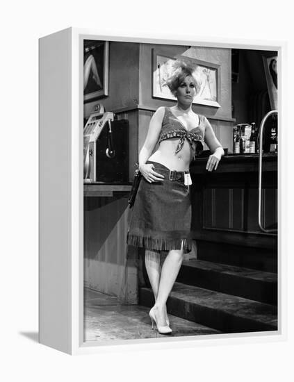 KISS ME STUPID, 1964 directed by BIILY WILDER Kim Novak (b/w photo)-null-Framed Stretched Canvas