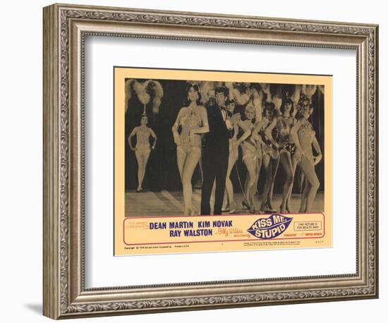 Kiss Me Stupid, 1965-null-Framed Art Print