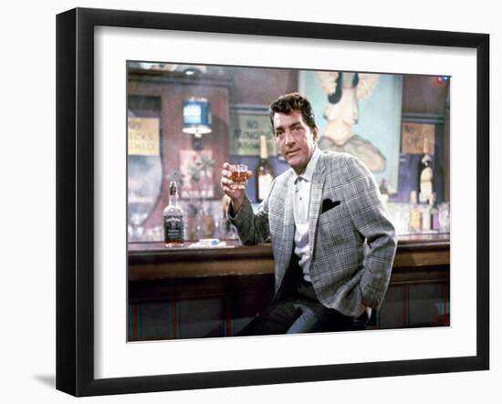 Kiss Me Stupid, Dean Martin, 1964-null-Framed Photo