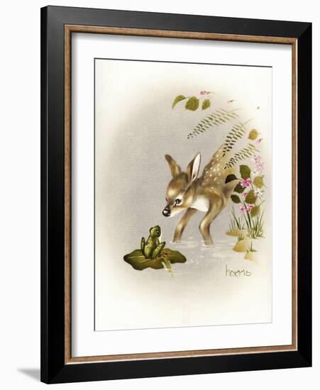 Kiss Me-Peggy Harris-Framed Giclee Print