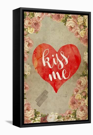 Kiss Me-Elo Marc-Framed Premier Image Canvas