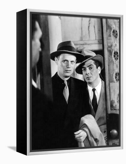 Kiss Of Death, Richard Widmark, Victor Mature, 1947-null-Framed Stretched Canvas