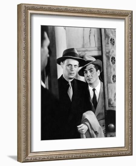 Kiss Of Death, Richard Widmark, Victor Mature, 1947-null-Framed Photo