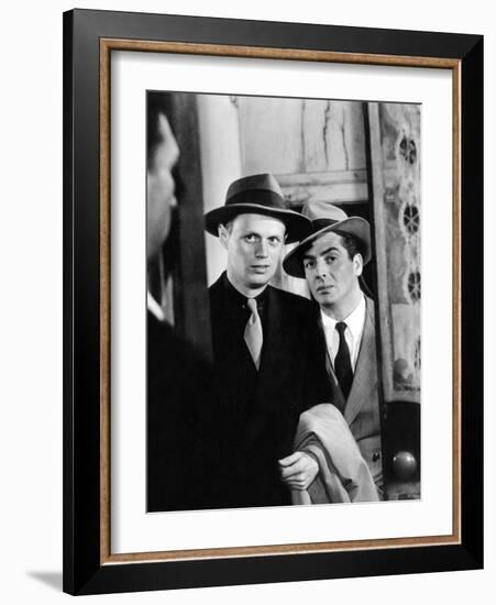 Kiss Of Death, Richard Widmark, Victor Mature, 1947-null-Framed Photo