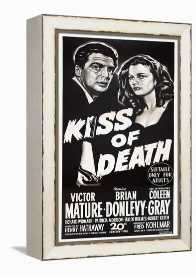 KISS OF DEATH-null-Framed Stretched Canvas