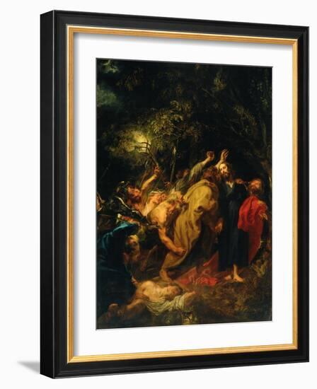 Kiss of Judas-Sir Anthony Van Dyck-Framed Giclee Print