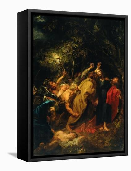Kiss of Judas-Sir Anthony Van Dyck-Framed Premier Image Canvas