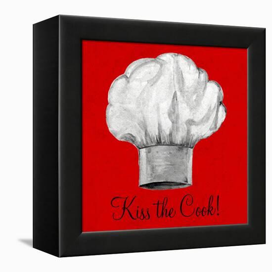 Kiss the Cook-Gina Ritter-Framed Stretched Canvas