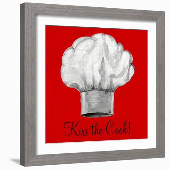 Kiss the Cook-Gina Ritter-Framed Art Print