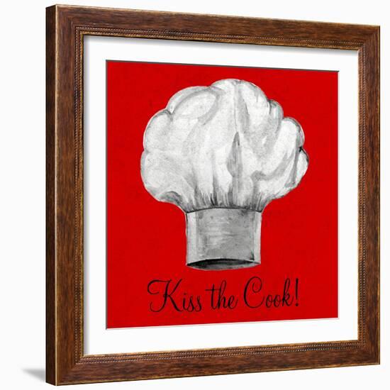 Kiss the Cook-Gina Ritter-Framed Art Print