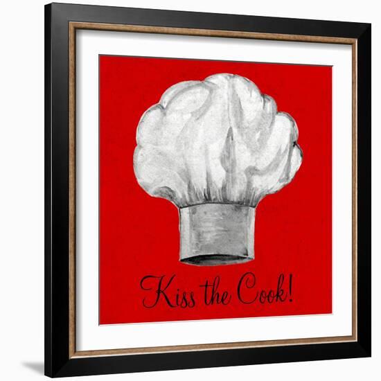 Kiss the Cook-Gina Ritter-Framed Art Print