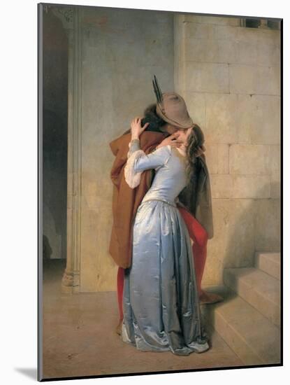 Kiss-Francesco Hayez-Mounted Art Print