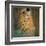 Kiss-Gustav Klimt-Framed Art Print