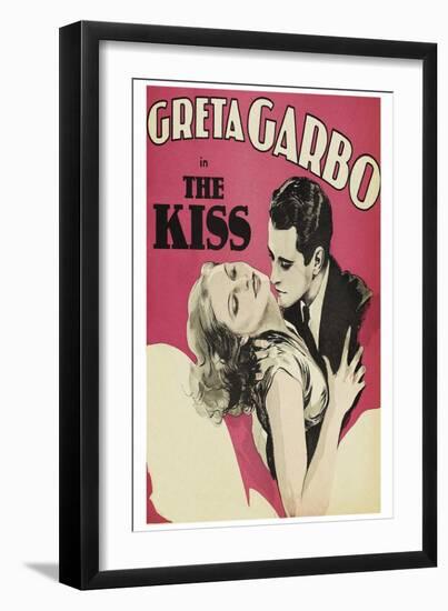 Kiss-null-Framed Art Print