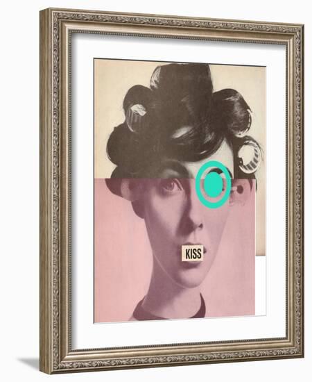 Kiss-Jan Weiss-Framed Art Print