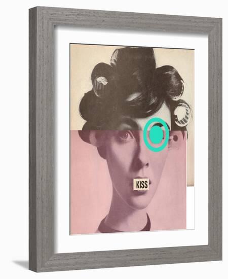 Kiss-Jan Weiss-Framed Art Print