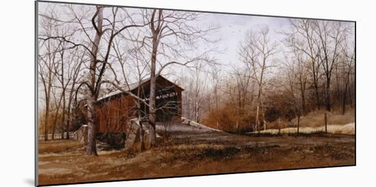 Kissin' Bridge-Ray Hendershot-Mounted Art Print