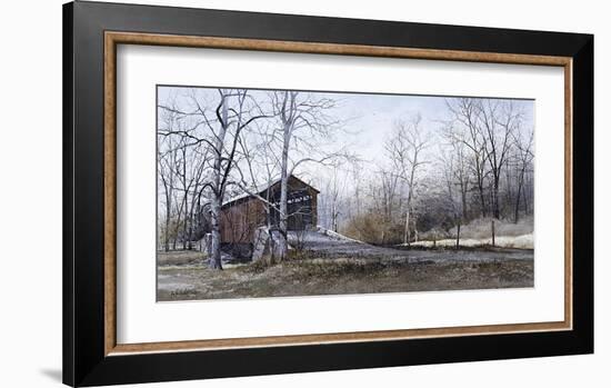 Kissin' Bridge-Ray Hendershot-Framed Giclee Print