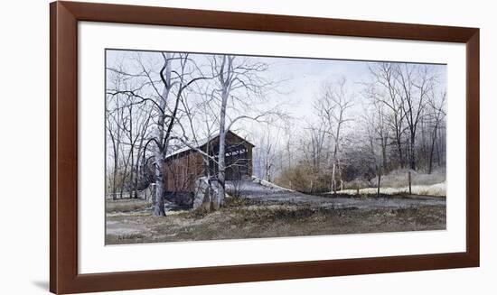 Kissin' Bridge-Ray Hendershot-Framed Giclee Print