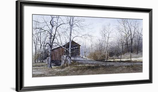 Kissin' Bridge-Ray Hendershot-Framed Giclee Print