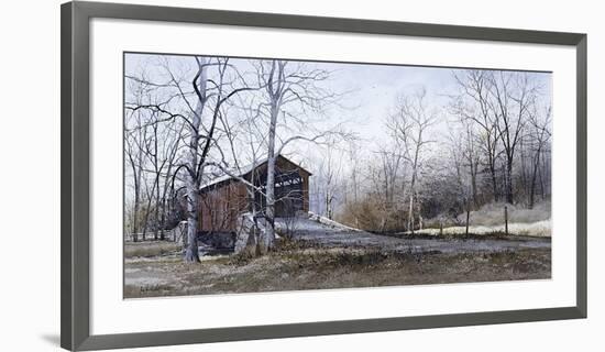 Kissin' Bridge-Ray Hendershot-Framed Giclee Print