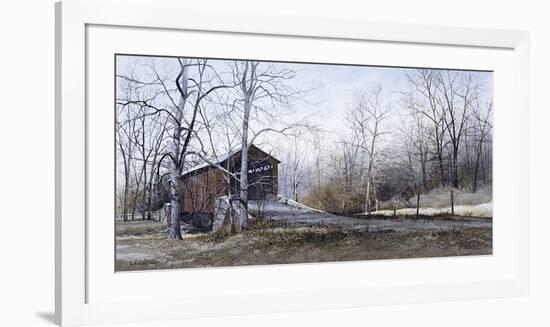 Kissin' Bridge-Ray Hendershot-Framed Giclee Print