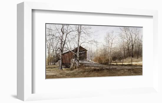 Kissin' Bridge-Ray Hendershot-Framed Art Print