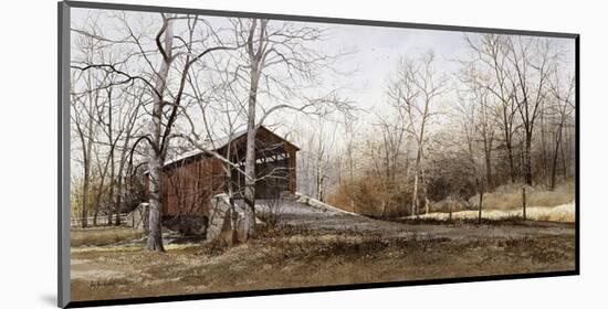 Kissin' Bridge-Ray Hendershot-Mounted Art Print