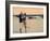 Kissing Couple at Playa de las Teresitas, Tenerife, Canary Islands, Spain-Michele Westmorland-Framed Photographic Print